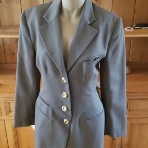 MOSCHERY Vintage Classic Suit Jacket Wool